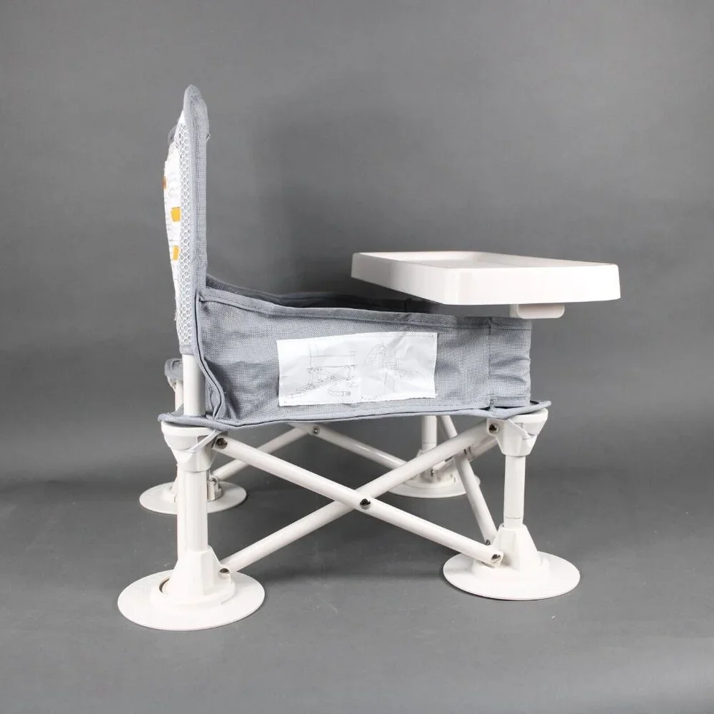 Hiccapop AS IS MISSING SEAT STRAPS On The Go Anywhere Booster Seat High Chair - Picture 7 of 16